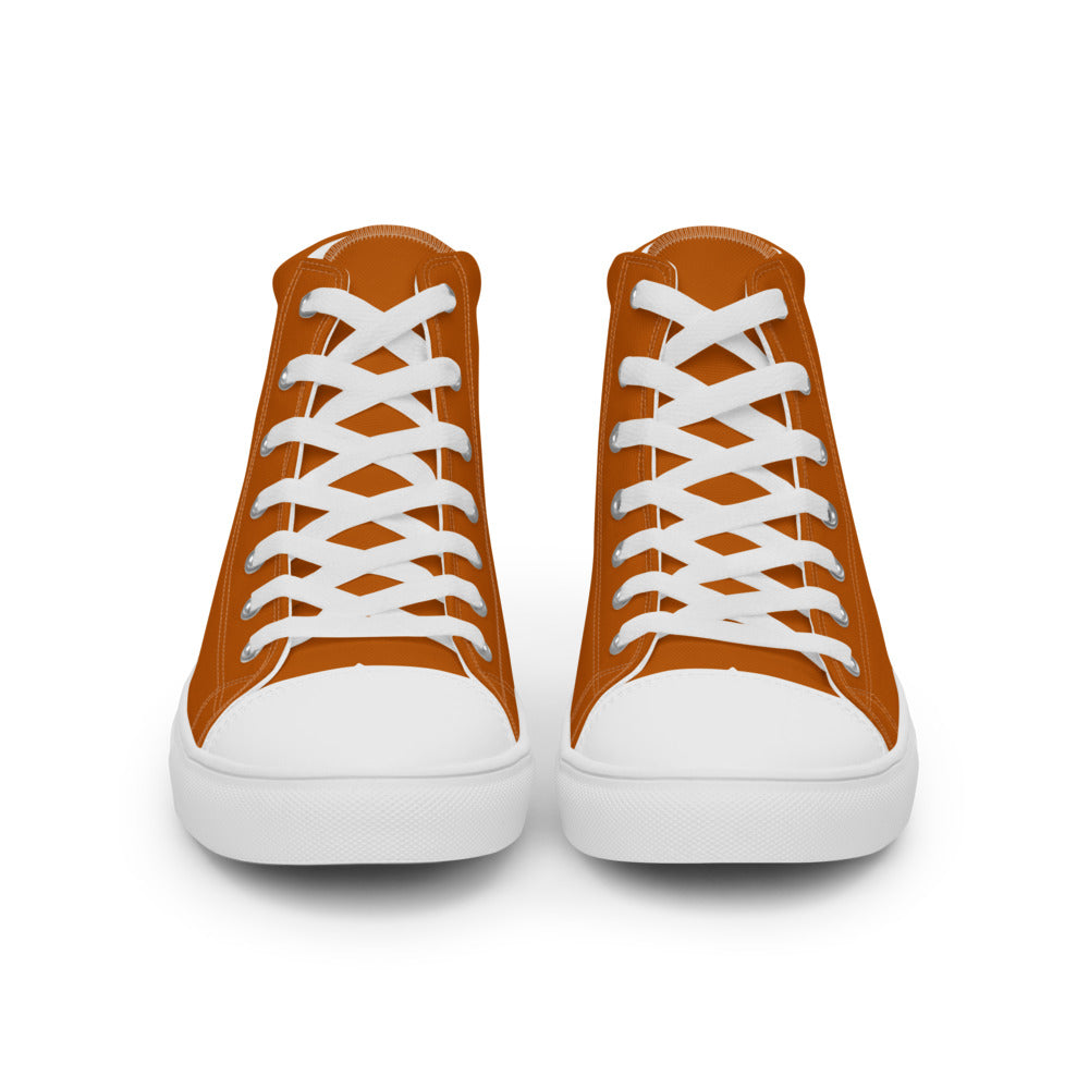 Happiness Men’s high top Burn't Orange